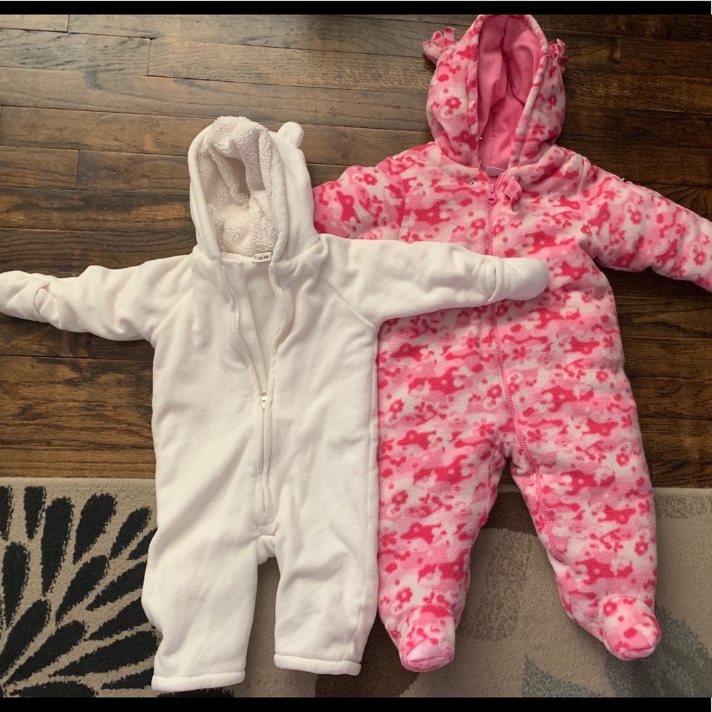 Fleece outerwear set for baby Size 12 Month